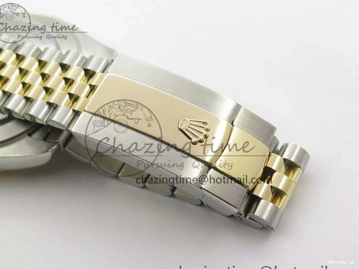 1219 DateJust 41 126333 SS YG Wrapped WWF Best Edition Gray Roman Makers Dial on SS YG Wrapped Jubilee Bracelet A Sporty 3127